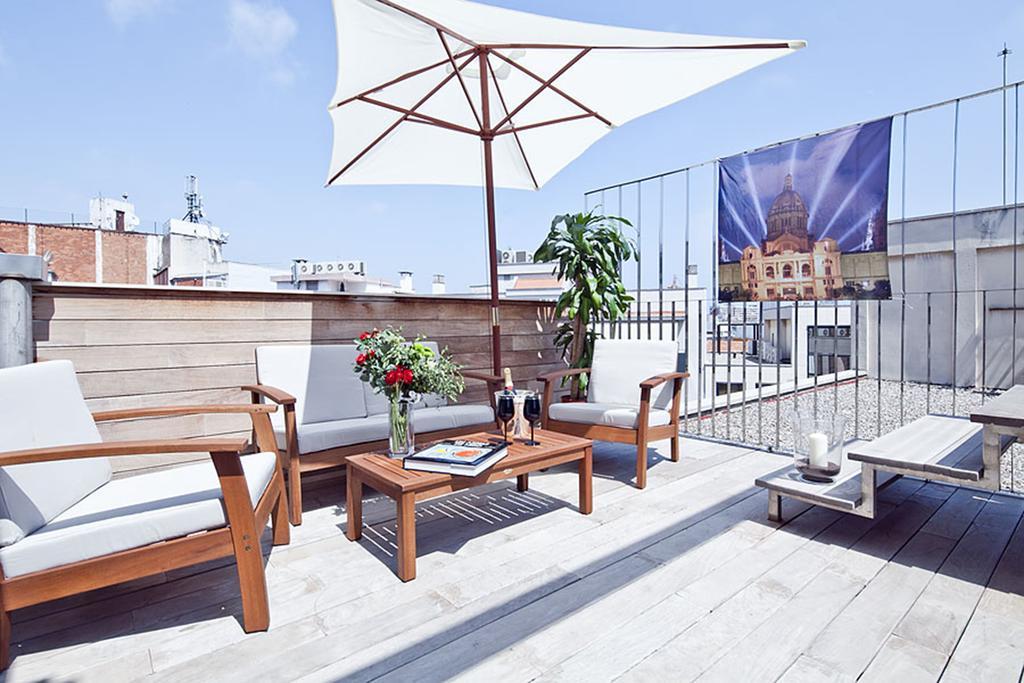Apartment Barcelona Rentals - Pool Terrace In City Center Экстерьер фото