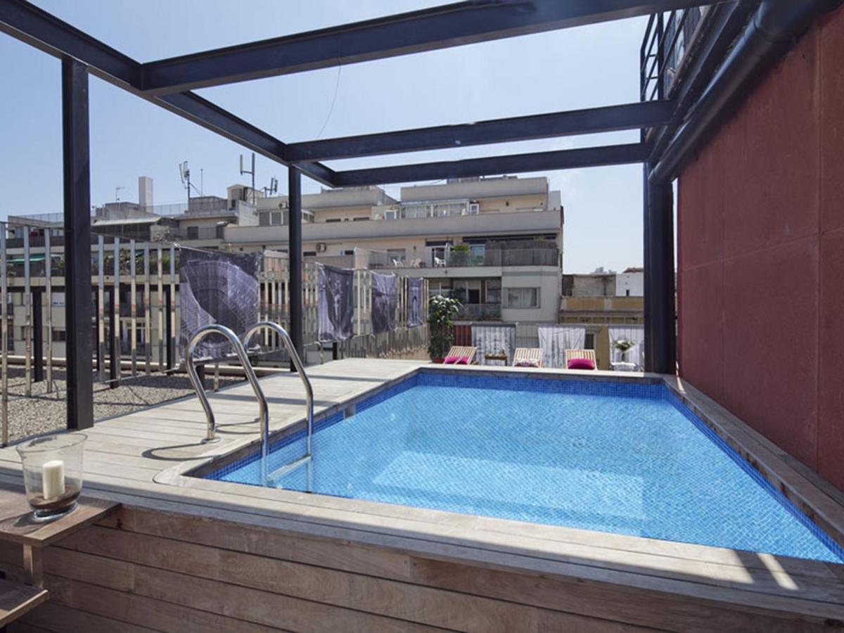 Apartment Barcelona Rentals - Pool Terrace In City Center Экстерьер фото